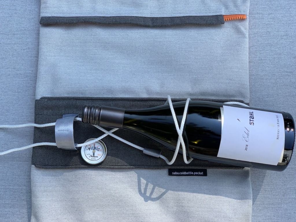 Suba Picnic-Makers Gebrauch suba.coldbottle.pocket