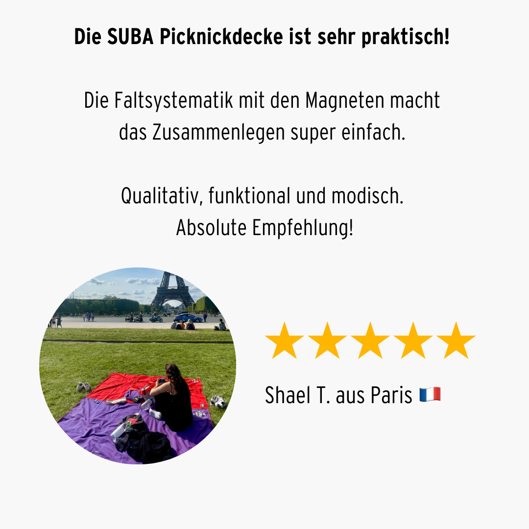 Suba Picnic-Makers Das BESTE Park- & Picknick Equipment der Welt von SUBA Picnic Makers