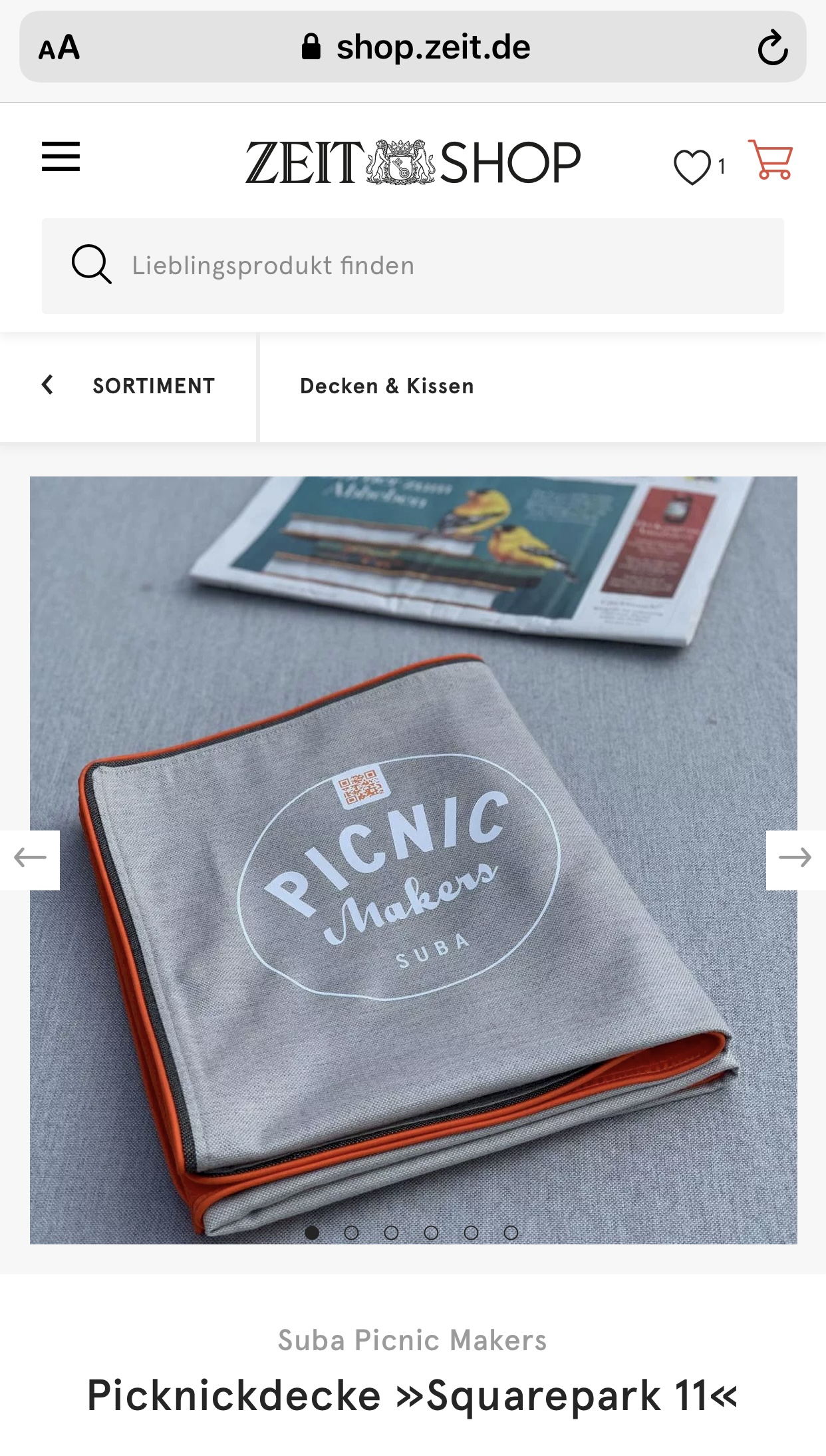 ZEIT Shop pr&auml;sentiert p&uuml;nktlich zum Start in den Sommer die SUBA squarepark.11!