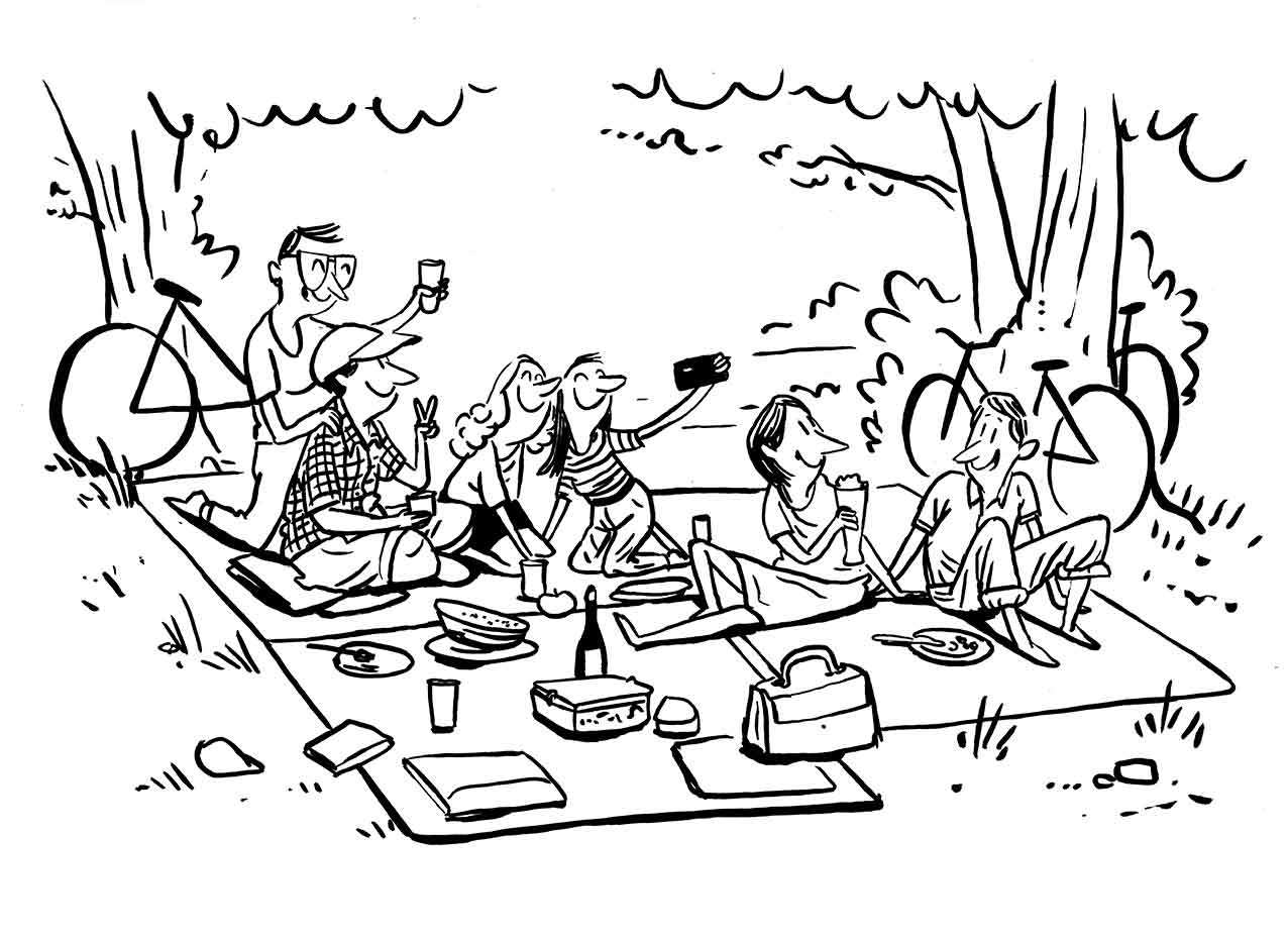 Suba Picnic-Makers Modulare Picknicktaschen Deluxe von SUBA Picnic Makers