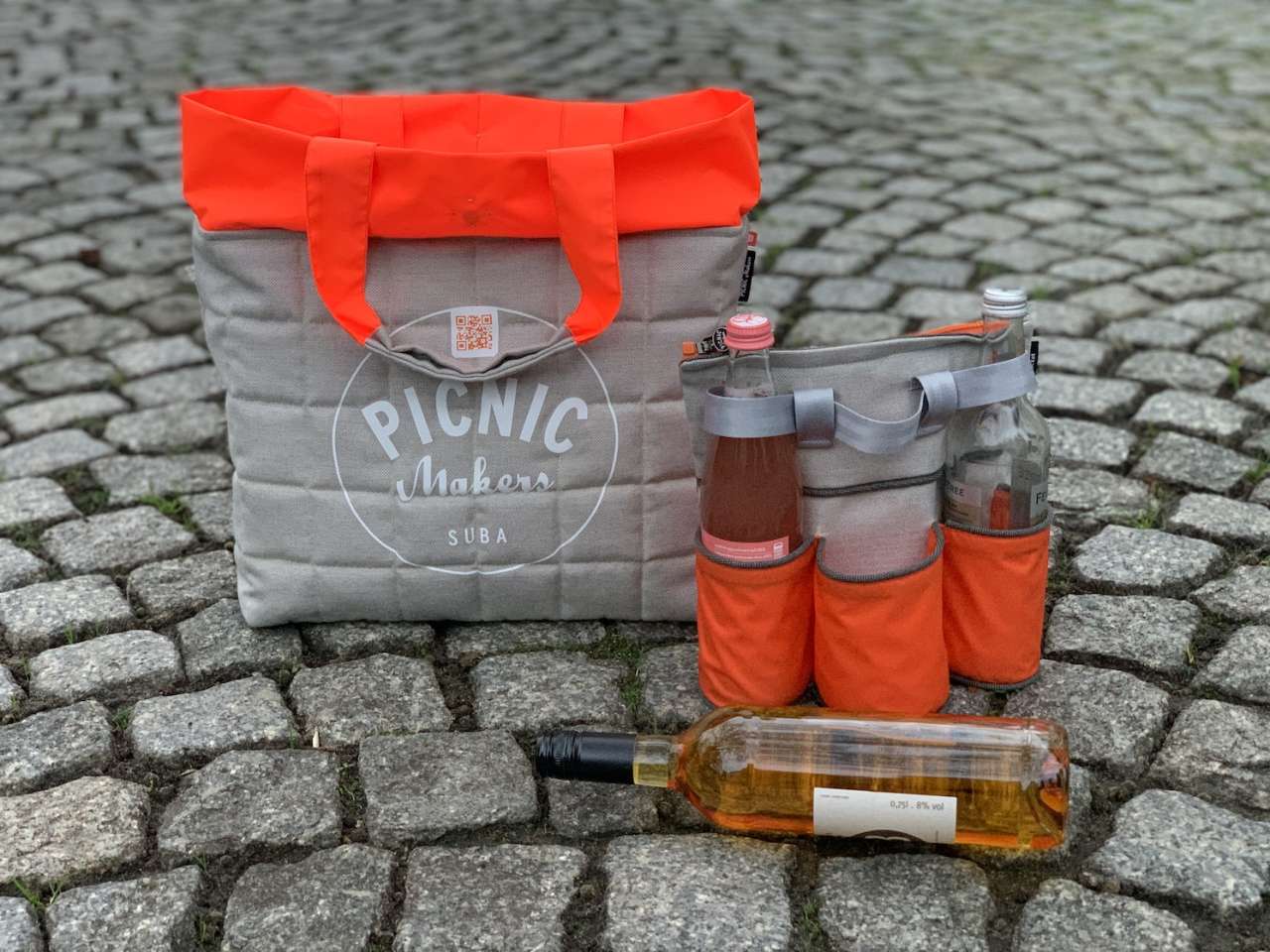 Picknicktasche mit Flaschentasche