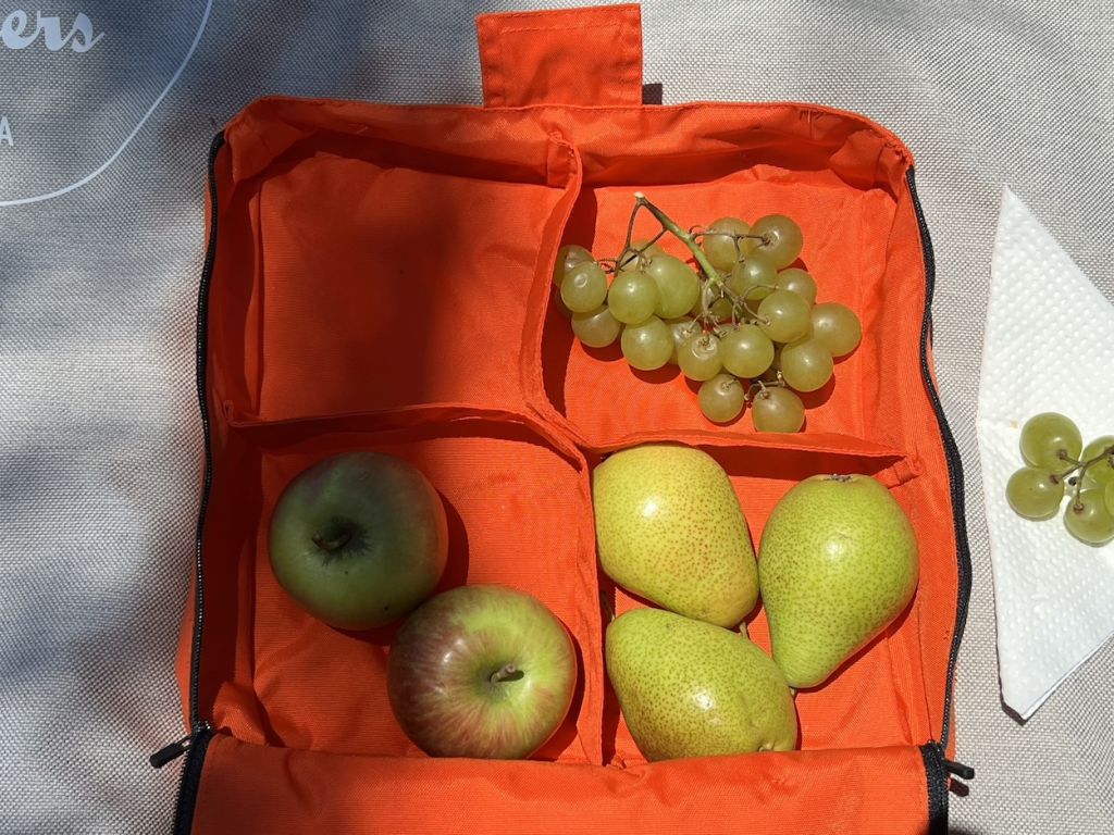 suba.chilledfood.set Kühltasche geöffnet, 4/4-Teilung