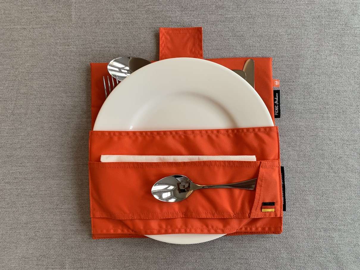 Fertiges Picknick-Gedeck